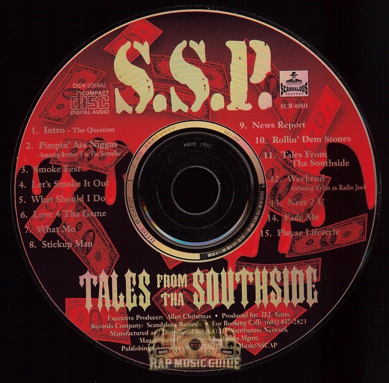 S.S.P. - Tales From Tha Southside: CD | Rap Music Guide